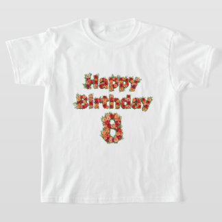 Happy 8th Birthday T-Shirt