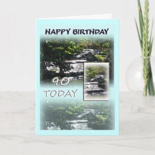 Happy 90th Birthday Greeting Card