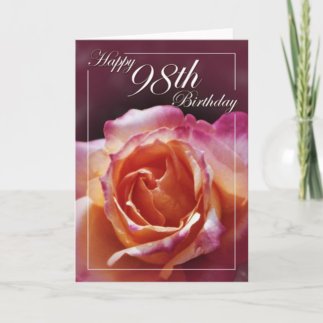 Happy 98th Birthday! Card (Front)