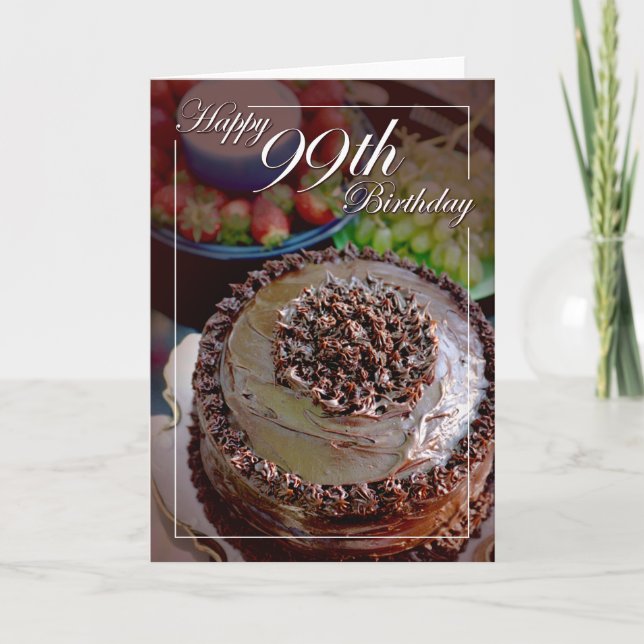 Happy 99th Birthday! Card (Front)