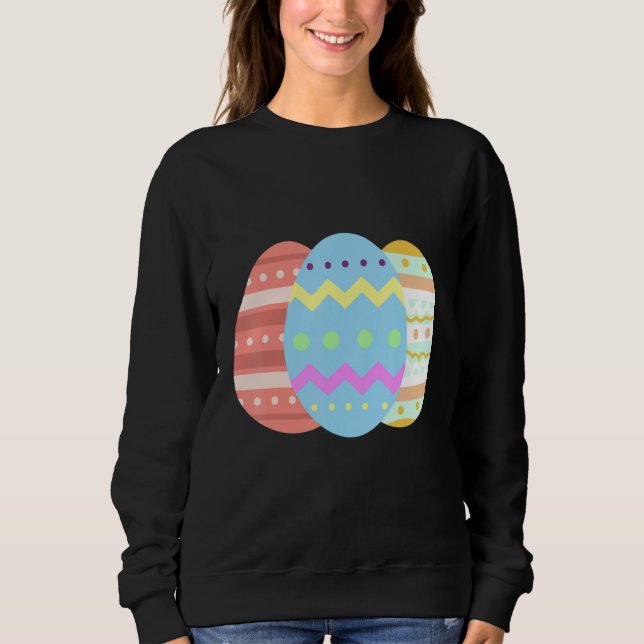 Happy A Blessed Easter Day Essential 1 Sweatshirt (Front)