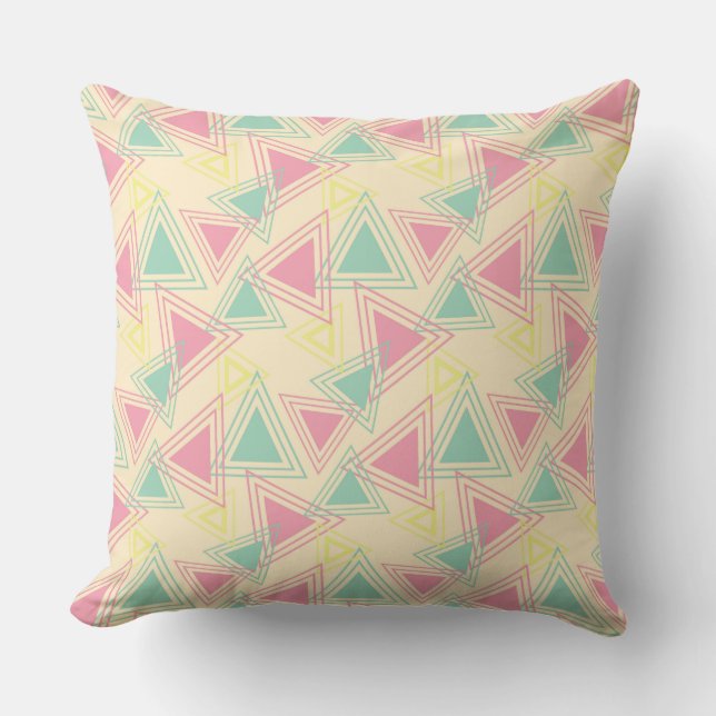 Happy Abstract Cushion (Front)