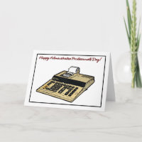 Happy Administrative Professionals Day Calculator