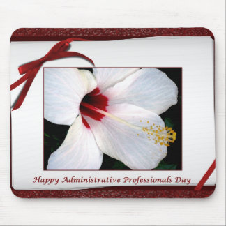 Happy Administrative Professionals Day Floral Mouse Pad