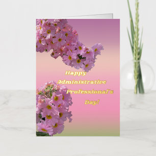 Happy Administrative Professional's Day Foil Greeting Card