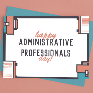 Happy Administrative Professionals Day Postcard