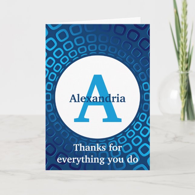 Happy administrative professional's day thank you card (Front)
