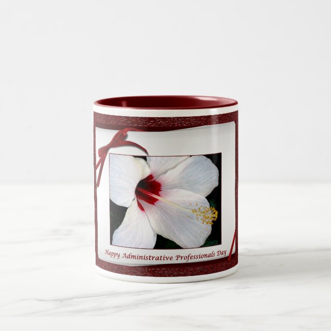Happy Administrative Professionals Day Two-Tone Coffee Mug (Center)