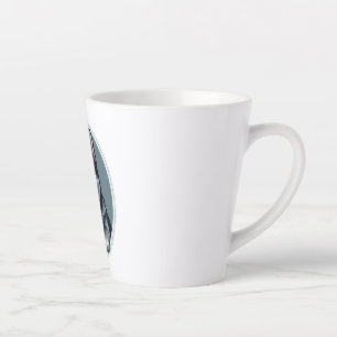 happy Alaskan Malamute Puppy Latte Mug