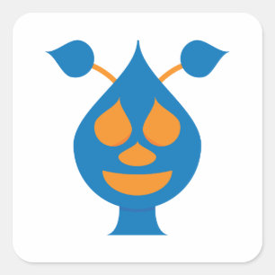 Happy Alien Sticker