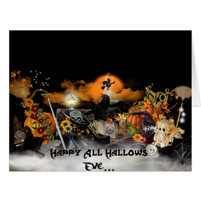 Happy All Hallows Eve (Front Horizontal)