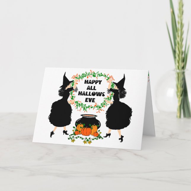 Happy All Hallows Eve Card (Front)