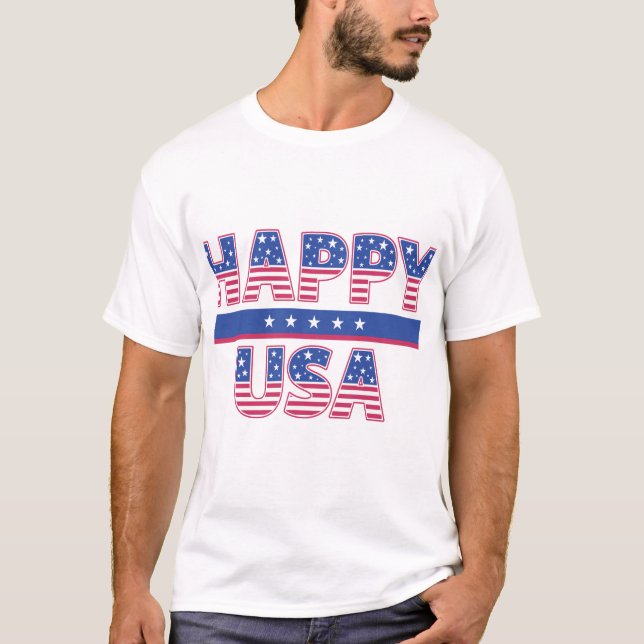 Happy American T-Shirt (Front)