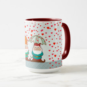 Happy and Grumpy Gnomes Mug