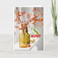 HAPPY AND SPECIAL BIRTHDAY WISHES "AUNT" CARD