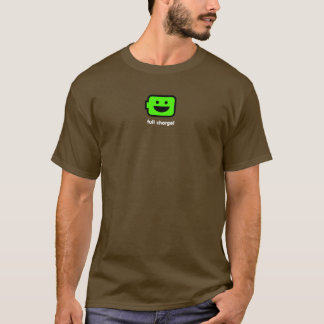 Happy Android battery T-Shirt