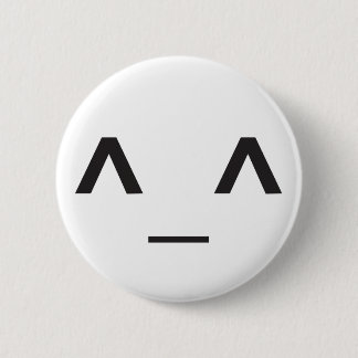 Happy Anime Face 6 Cm Round Badge