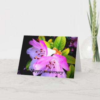 Happy anniversar card