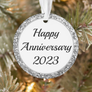 Happy Anniversary 2023 Ornament