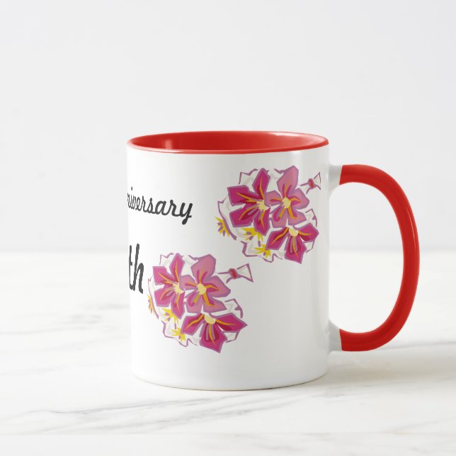 Happy Anniversary 36th Mug (Right)