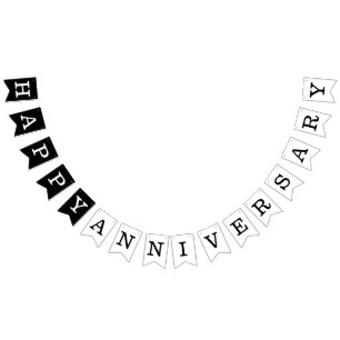 Happy Anniversary Bunting