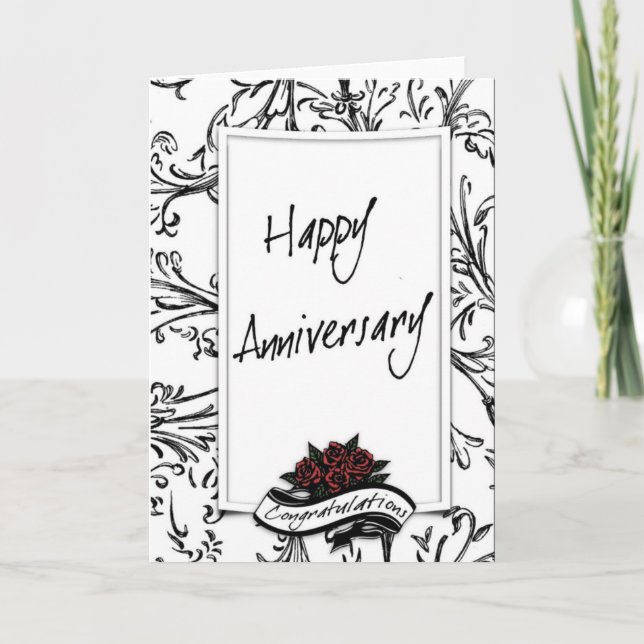 Happy Anniversary Card (Front)