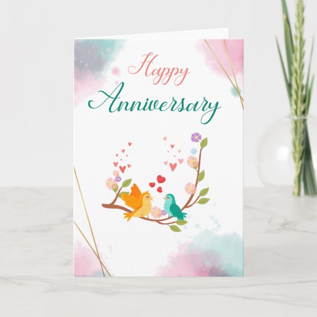Happy Anniversary Card (Front)