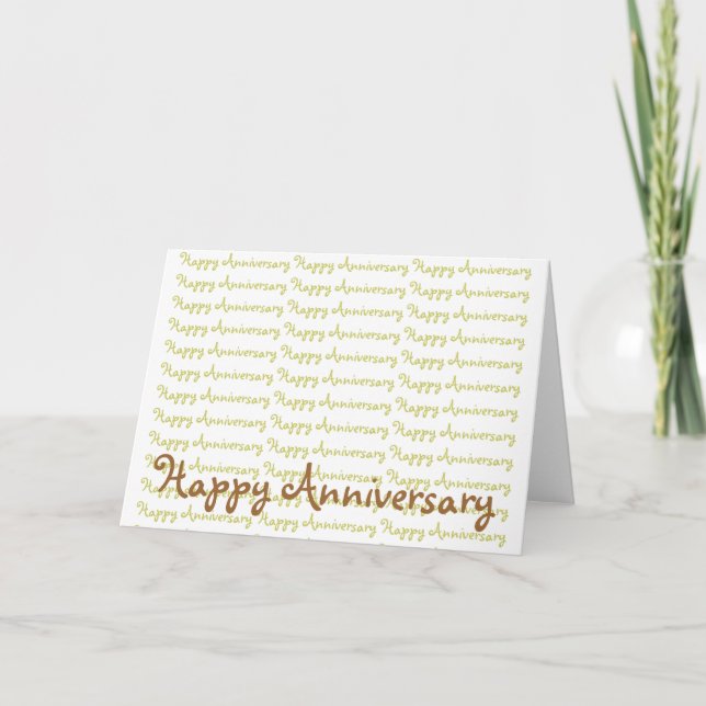 Happy Anniversary Card (Front)