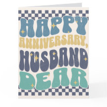 Happy Anniversary Card for Husband - Ten Years