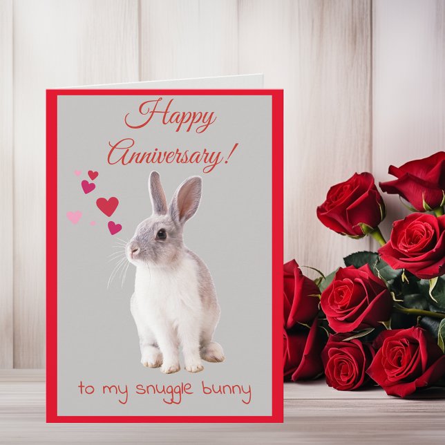 Happy Anniversary Card to my Snuggle Bunny (Creator Uploaded)