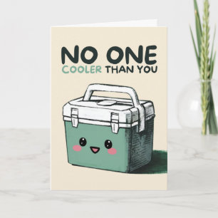 Happy Anniversary Cute Funny Simple Coolbox Card