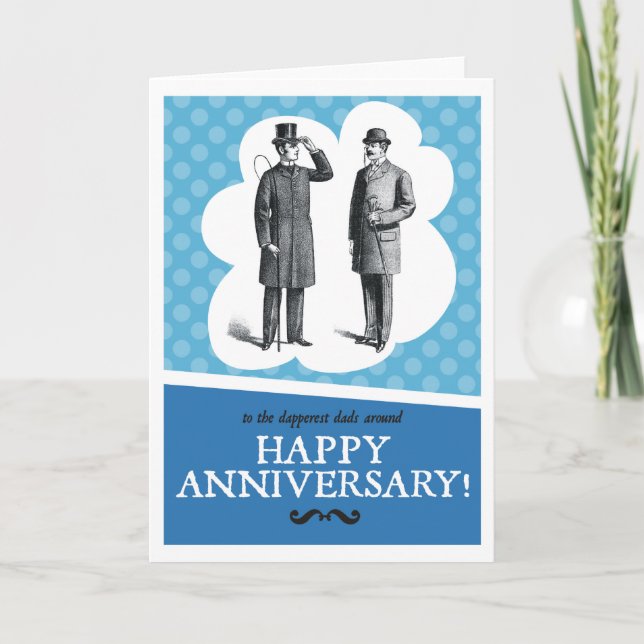 Happy Anniversary Dads Card (Front)