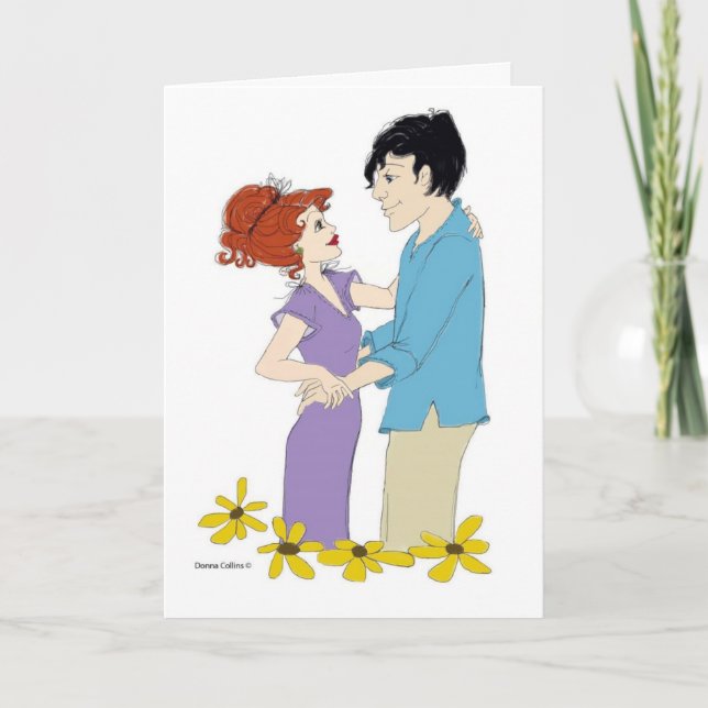 Happy Anniversary Darling Card (Front)