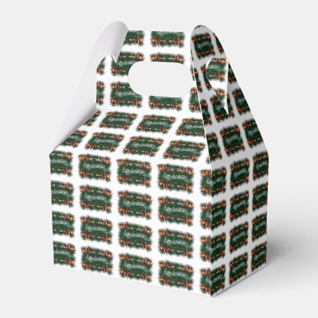 Happy Anniversary Favour Box (Back Side)
