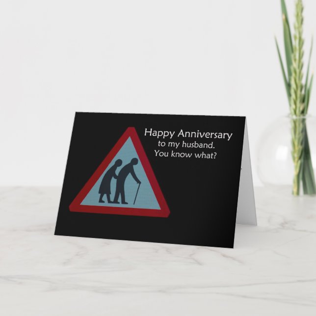 Happy Anniversary Husband Card (Front)