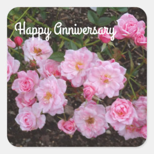 Happy Anniversary Jeanne LaJoie Rose #1 Stickers