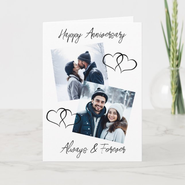 Happy Anniversary Love You Babe Personalised  Card (Front)