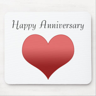 Happy Anniversary Mouse Pad