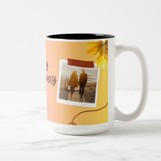 “Happy Anniversary Mug | Romantic Gift for Couple  (Right)