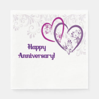 Happy Anniversary! Napkin