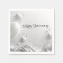 Happy Anniversary Napkins