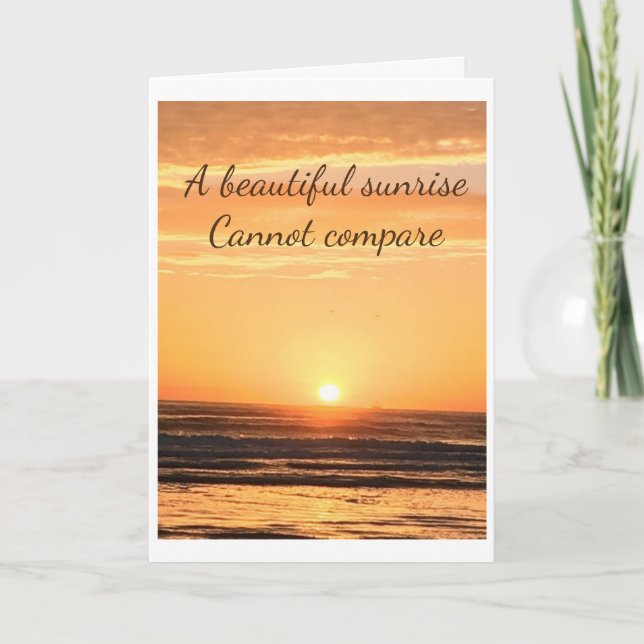 HAPPY ANNIVERSARY ON "OUR ANNIVERSARY" CARD (Front)