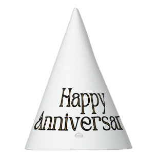 Happy Anniversary Party Hat
