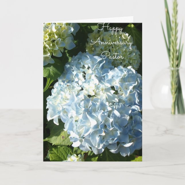 Happy  Anniversary Pastor Card (Front)