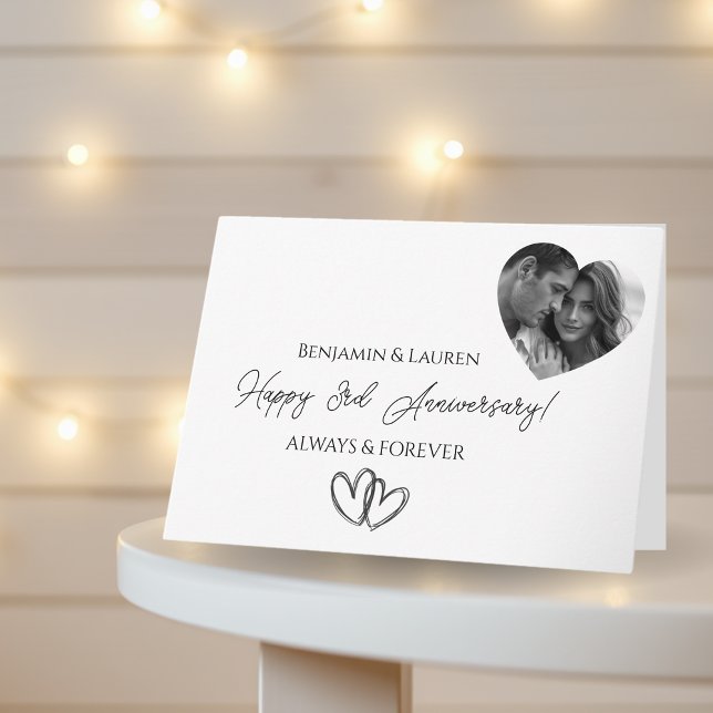 Happy Anniversary | Personalised Photo Card (Creator Uploaded)