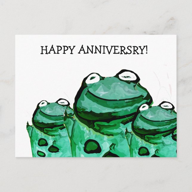 Happy Anniversary Postcard (Front)