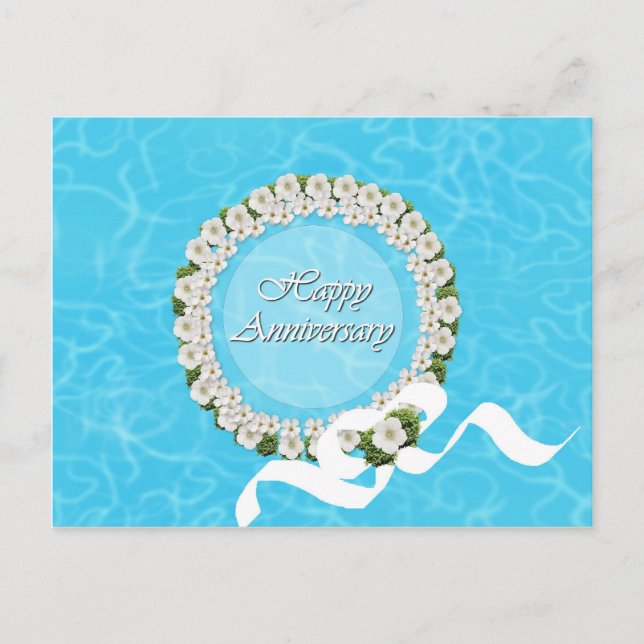 Happy Anniversary Postcard (Front)