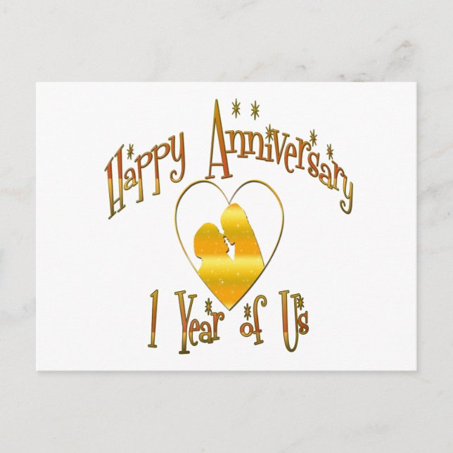 Happy Anniversary Postcard (Front)
