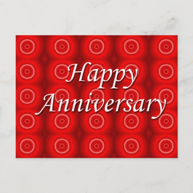 Happy Anniversary Postcard (Front)