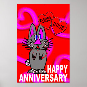 Happy Anniversary Poster
